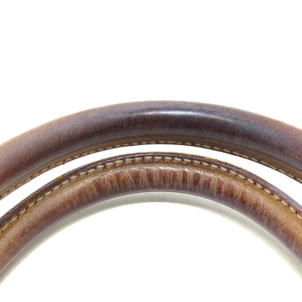 Celine Macadam Pattern Handbag Brown - image 6